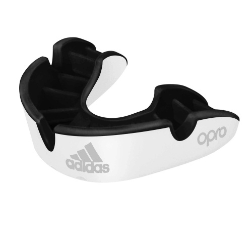 Капа_одночелюстная_Adidas_Opro_Silver_Gen4_Self-Fit_Mouthguard_белая